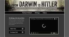 Desktop Screenshot of darwintohitler.com